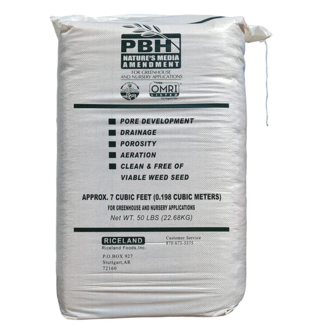 Build A Soil Rice Hulls - Bale (50LB)