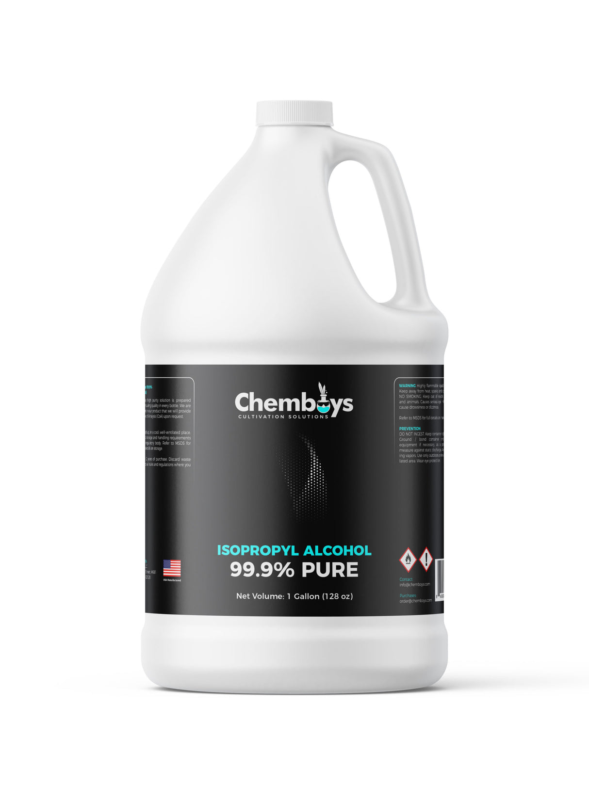 Chemboys Isopropyl Alcohol 99.9% - 1 Gallon