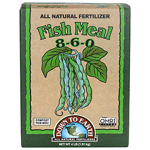 Down To Earth Fish Meal - 4LB