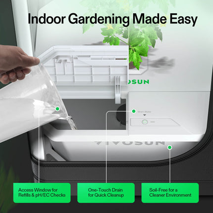 Vivosun VGrow DWC maintenance window