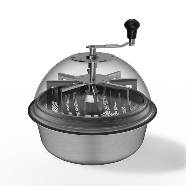 AC Infinity Bud Bowl Trimmer - Twist Spin Cut with Clear Visibility Dome, 16-Inch