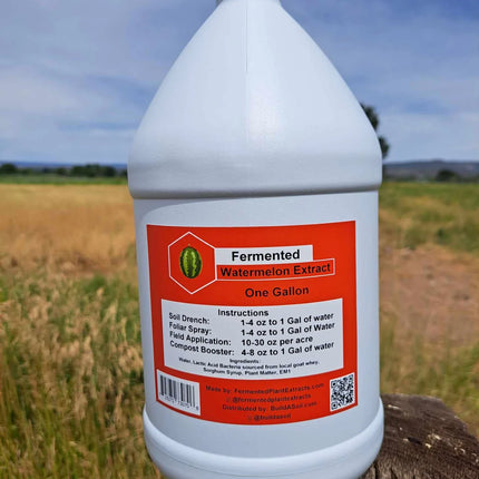 Growing Organic Fermented Plant Extracts: Watermelon Seasonal - 1 GAL