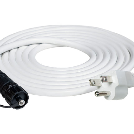 PHOTOBIO VP White Cable Harness - 18AWG - 110-120V - 5-15P - 10'