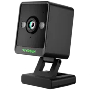 Vivosun GrowCam C4, 2K QHD WiFi Smart Camera for Grow Tent & VGrow Smart Grow Box, Timelapse, Night Vision, SD Card Storage, 2-Way Audio, App Control