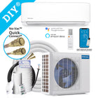 Mr Cool DIY 4th Generation E Star 36k BTU Ductless Mini-Split Heat Pump Complete System - 208-230V/60Hz