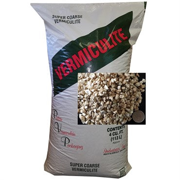 PVP Industries® Horticultural Grade Vermiculite - 4cu ft - Super Coarse - OMRI Listed®