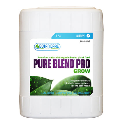 Botanicare Pure Blend Pro Grow - 5 GAL