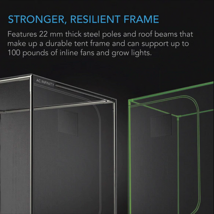 AC Infinity CLOUDLAB 422 Advance Grow Tent 2x2 (24" x 24" x 48")