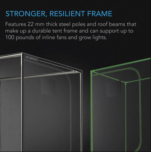 AC Infinity CLOUDLAB 642 Advance Grow Tent 4x2 (48" x 24" x 72")