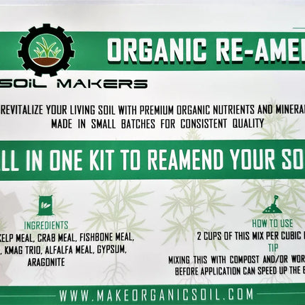 The Soil Makers Soil Re-Amend Kit - 9LB