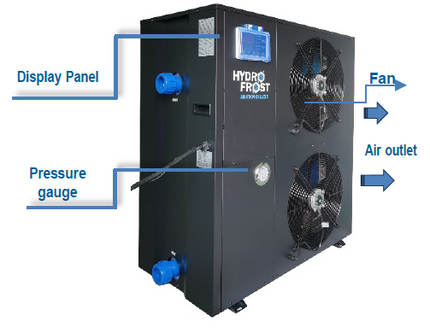 Hydro Frost 5 HP hydroponic solution chiller image 4