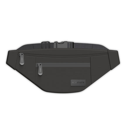 AC Infinity Smell Proof Belt Bag, Black, with 900D Nylon Fabric and Carbon Filter Lining