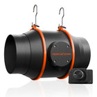 Spider Farmer 6-inch inline fan with speed controller