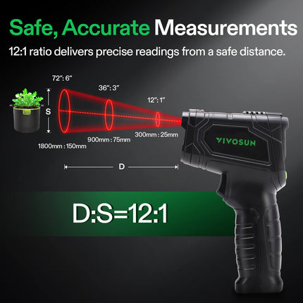 Vivosun VPD infrared thermometer