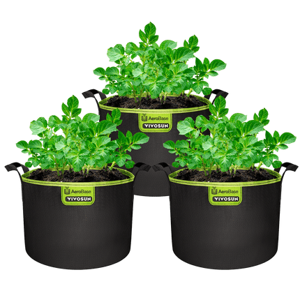 Vivosun AeroBase mesh grow bags 3-pack