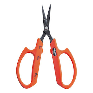 Saboten Angle Straight Blade Trimming Shears Scissors - Orange