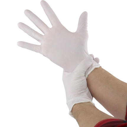 Mad Farmer White Nitrile Gloves - Size S - Box of 100