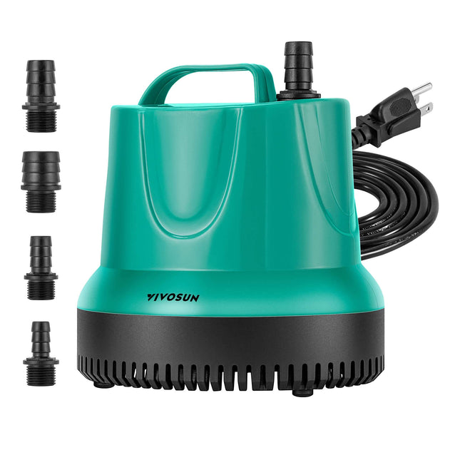 Vivosun 1150 GPH 100W submersible water pump