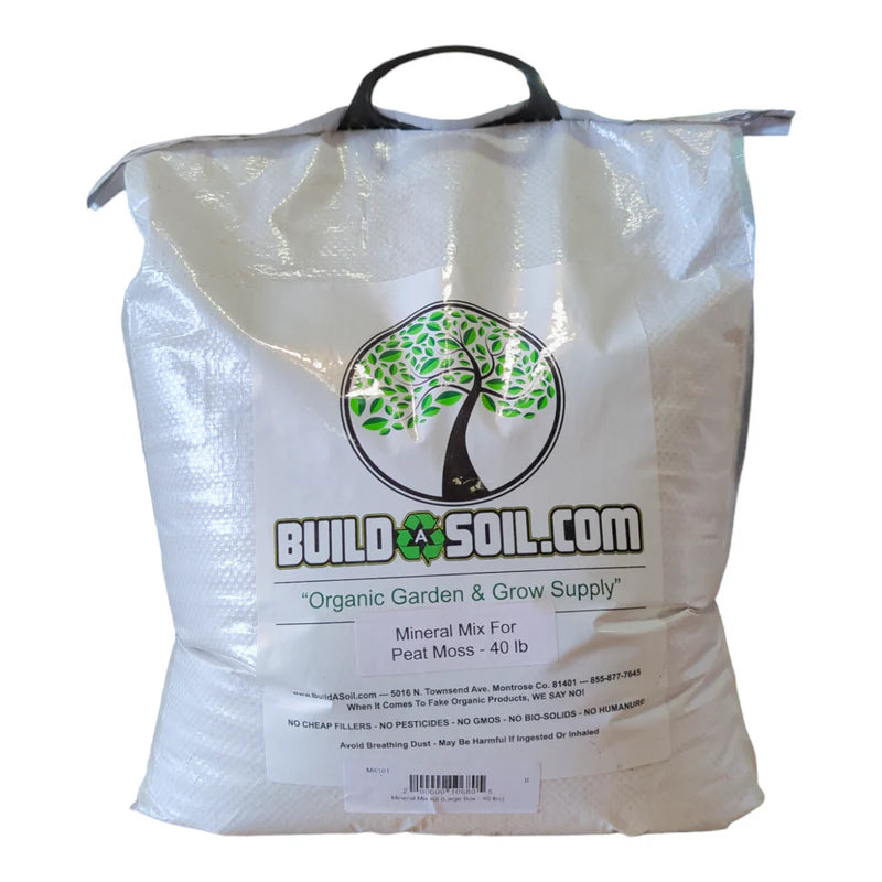 Build A Soil Mineral Kit - (For Peatmoss) - 40 LB