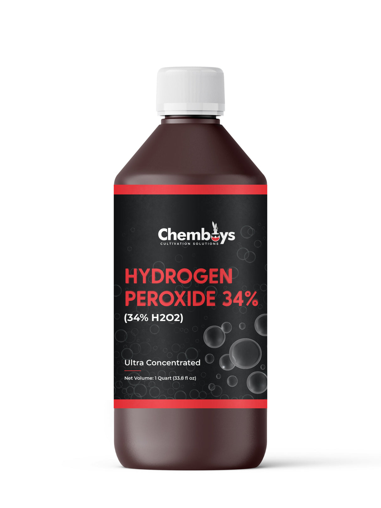 Chemboys Hydrogen Peroxide H2O2 34% - 1 Quart