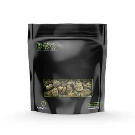Grove Bags TerpLoc Window Pouch - 1/2 LB