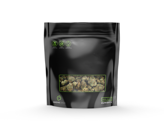 Grove Bags TerpLoc Window Pouch - 1/2 LB