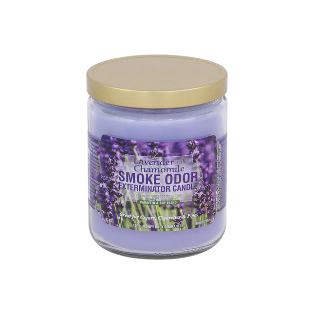 Smoke Odor Candle - Lavender w/ Chamomile