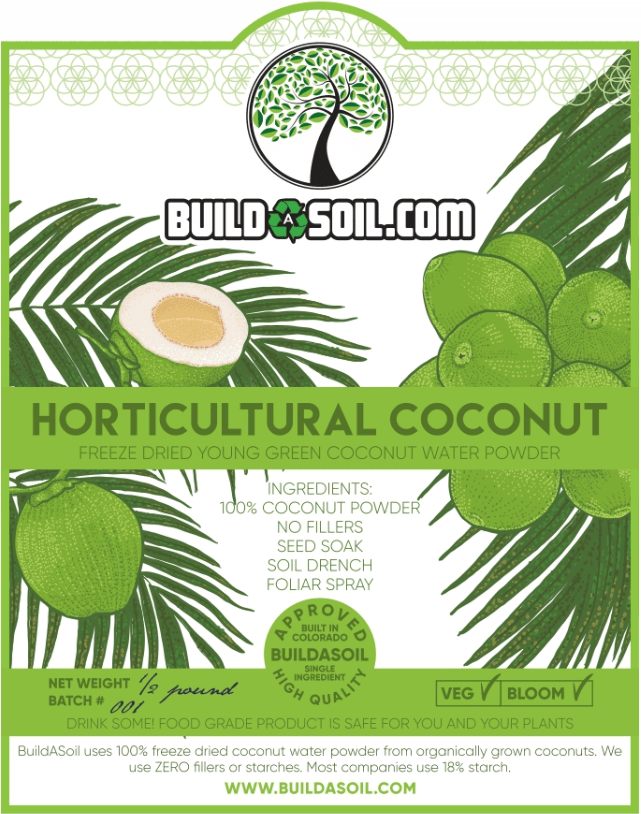 Build A Soil Coconut Water Powder - 1LB