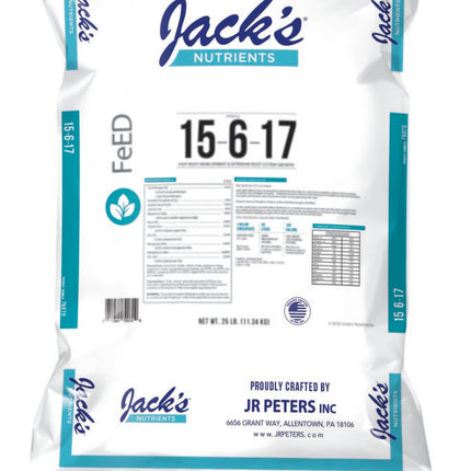 Jacks Nutrients Clone 15-6-17 - 25LB