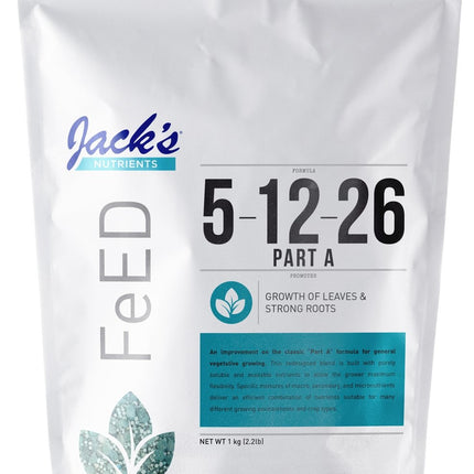 Jacks Nutrients Part A 5-12-26 - 2.2LB