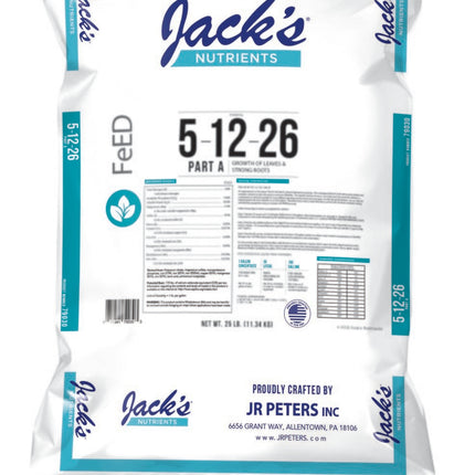 Jack's Nutrients Part A 25LB (Full Pallet - 80 Bags)