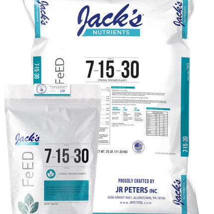 Jacks Nutrients Finish 7-15-30 - 2.2 LB