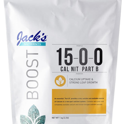 Jacks Nutrients Cal Nit Part B 15-0-0 - 2.2LB