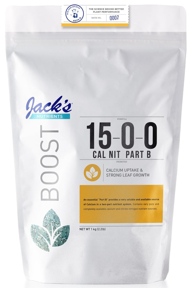 Jacks Nutrients Cal Nit Part B 15-0-0 - 2.2LB