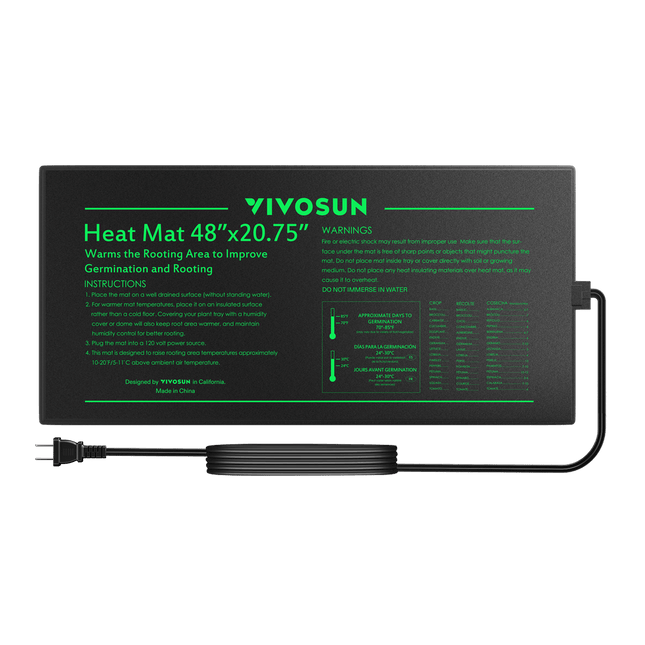 Vivosun waterproof seedling heat mat