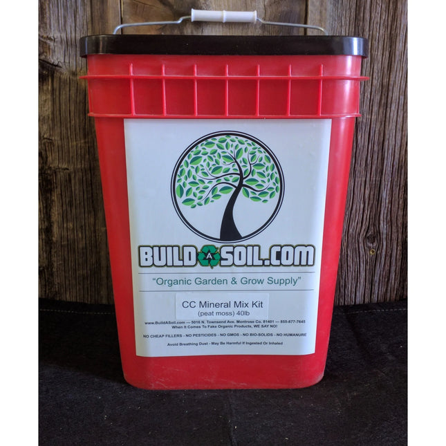 Build A Soil Mineral Kit - (For Peatmoss) - 27 LB