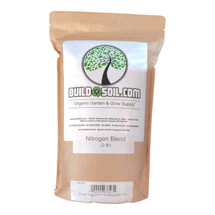 BuildASoil Nitrogen Blend: Organic N - 3LB