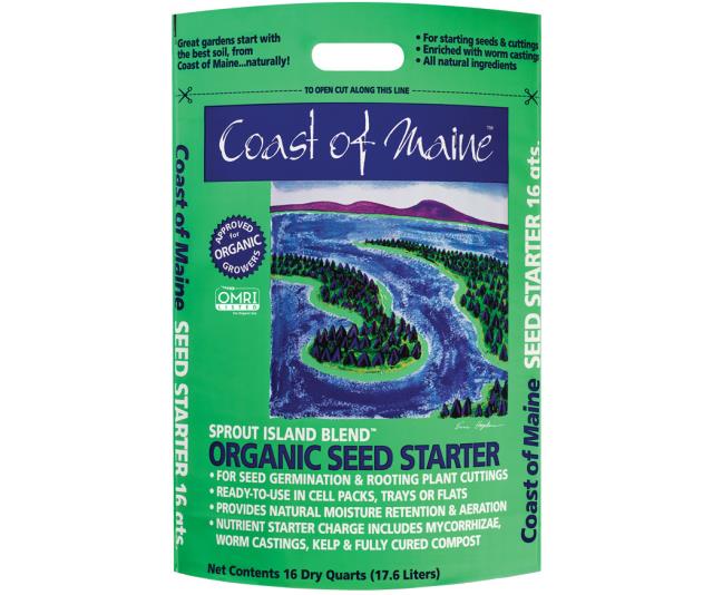 Coast of Maine Sprout Island Seed Starter Soil - 16 qt