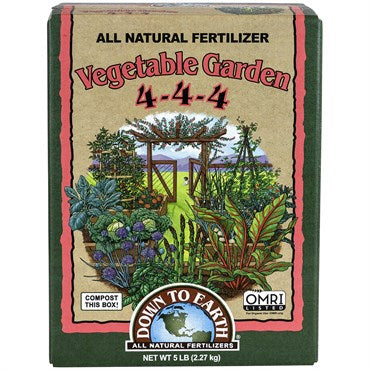 Down to Earth™ Vegetable Garden 4-4-4 - 5lb