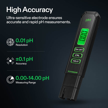 Vivosun pH tester accuracy