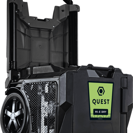 *NEW* Quest Hi-E Dry 140 Portable Dehumidifier - 135 Pints/Day - 110-120V - R-454B Refrigerant - Merv 10 Filtration
