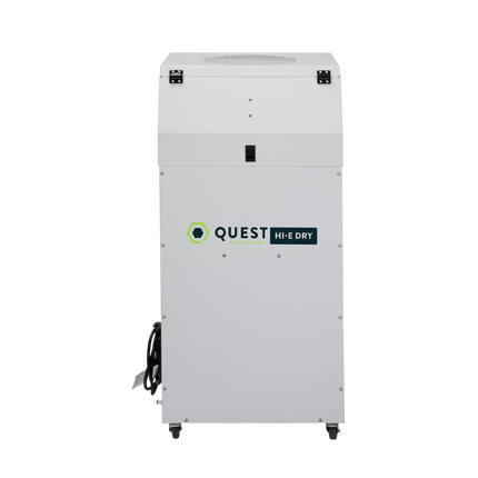 *NEW* Quest Hi-E Dry 195 Portable Dehumidifier - 195 Pints/Day - 110-120V - R-454B Refrigerant - Merv 11 Filtration