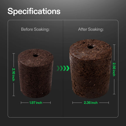 Vivosun seed rooter plugs detail