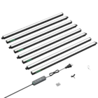 Vivosun T5 Grow Lights for Indoor Plants, 5000K Full Spectrum 120W (8 x 15W), 2FT LED Plant Light Strip with Timer & Dimming Controller for Seed Starting, 8-Pack