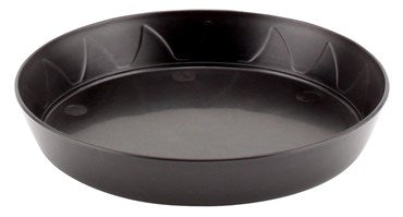 Gro Pro® Heavy-Duty Plastic Saucer - 6in - Black