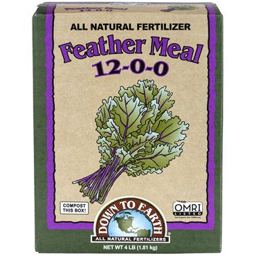 Down To Earth Feather Meal - 4LB