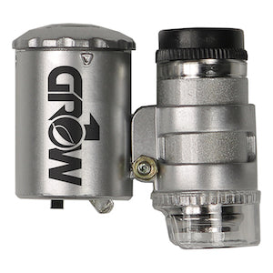 GROW1 LED Binocular Microscope 60x