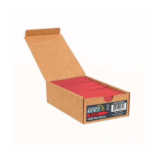 Grower's Edge Plant Stake - Red (100 PACK)