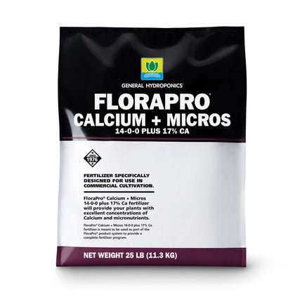 General Hydroponics FloraPro Ca + Micros 25LB