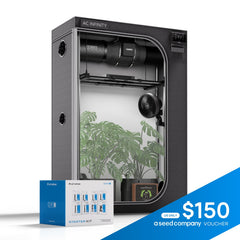 AC Infinity AI Cultivator 2-plant grow tent kit
